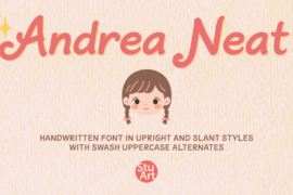 Andrea Neat Font Family