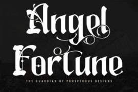 Angel Fortune-Personal use Font