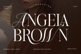 Angela Brown Font