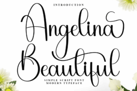 Angelina Beautiful Font