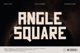 Angle Square DEMO Font