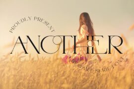 Another Elegant Demo Font