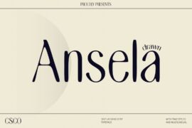 Ansela Drawn Demo Font