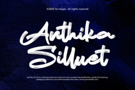 Anthika Silluet Font