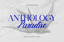 ANTHOLOGYParadise Font Family
