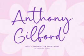 Anthony Gilford Font