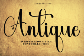 Antique Design Font