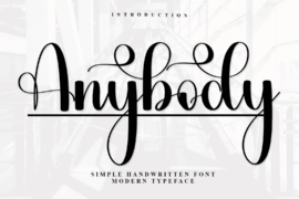 Anybody Font