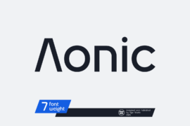 Aonic Font