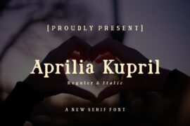Aprilia Kupril Font Family