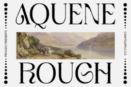 Aquene Rough Demo Font