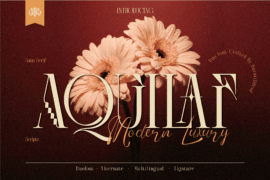 Aquilaf Demo Font