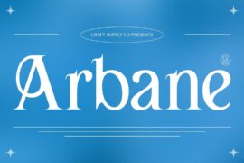 Arbane Demo Font