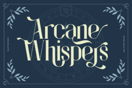 Arcane Whispers Font