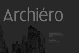 Archiero Bold Font
