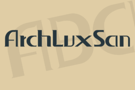 ArchLuxSan Font