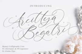 Arcittya Begatri DEMO Font
