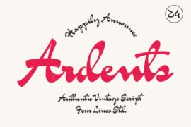 Ardents Font