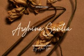 Arghina Santia Demo Font