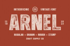 Arnel Vintage Demo Font
