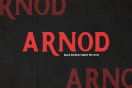 Arnod Blur Demo Font