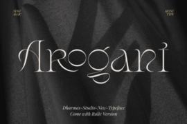 Arogant DEMO Font