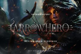 Arrow Hero Font