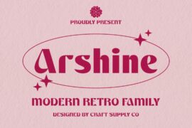 Arshine Demo Font