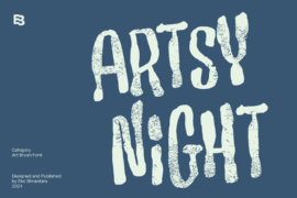 Artsy Night Font