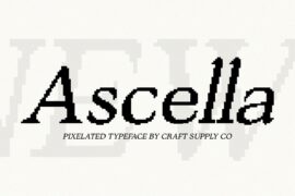 Ascella Pixel Demo Font