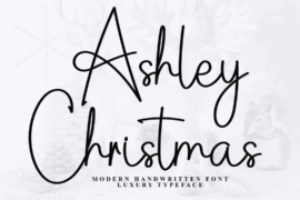 Ashley Christmas Font