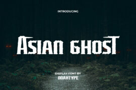 Asian Ghost Demo Font