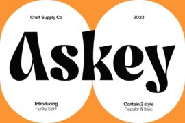 Askey Demo Font