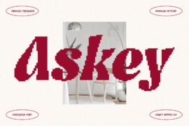 Askey Pixel Demo Font
