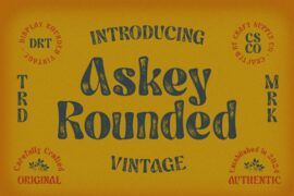 Askey Rounded Vintage Demo Font