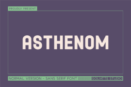Asthenom Font