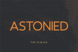 Astonied Font