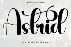 Astrid Font