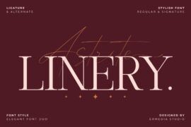 Astrite Linery Font