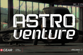 Astro Venture Font Family