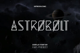 AstroboltDemo Font
