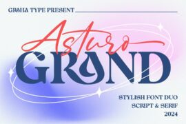 Asturo Grand DEMO Font Family