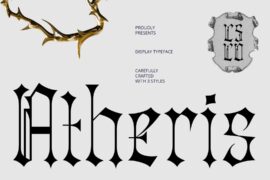 Atheris Demo Font
