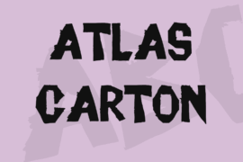 ATLAS CARTON Font
