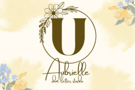 Aubrielle Monogram Font