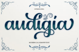 Audigia Script Font