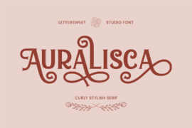 Auralisca Demo Font