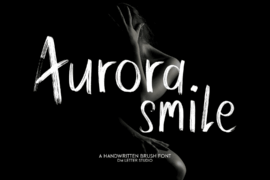 Aurora Smile Font