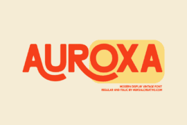 Auroxa Font
