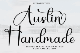 Austin Handmade Font